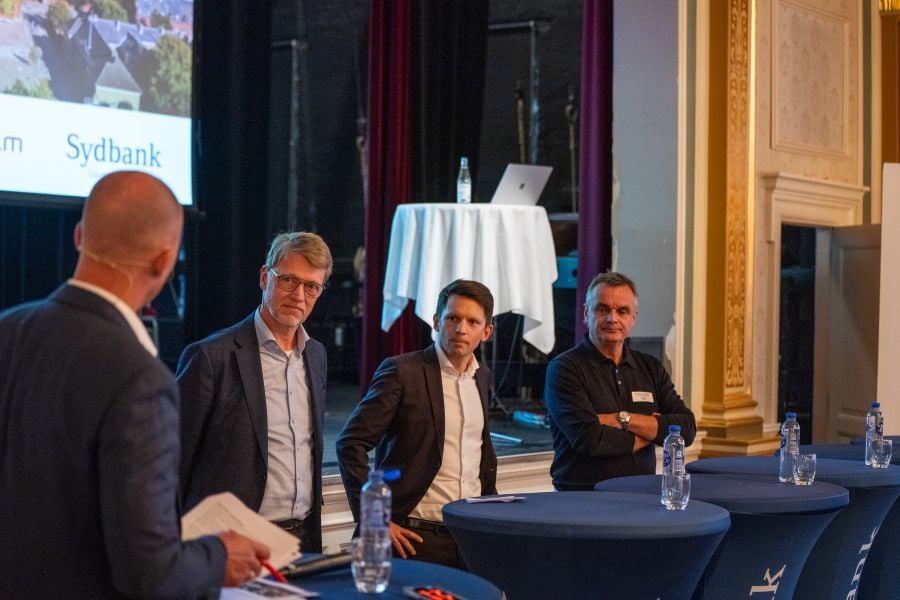 Virksomhederne Roskilde Handel og Erhverv, Sydbank og Beierholm. giver lokalt indspark til debatten