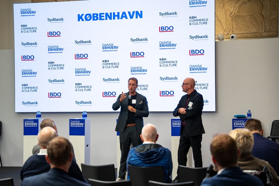 Billede af CEO og Ejer Bjarke Just Nielsen & Købmand Poul Bøcker Cullura