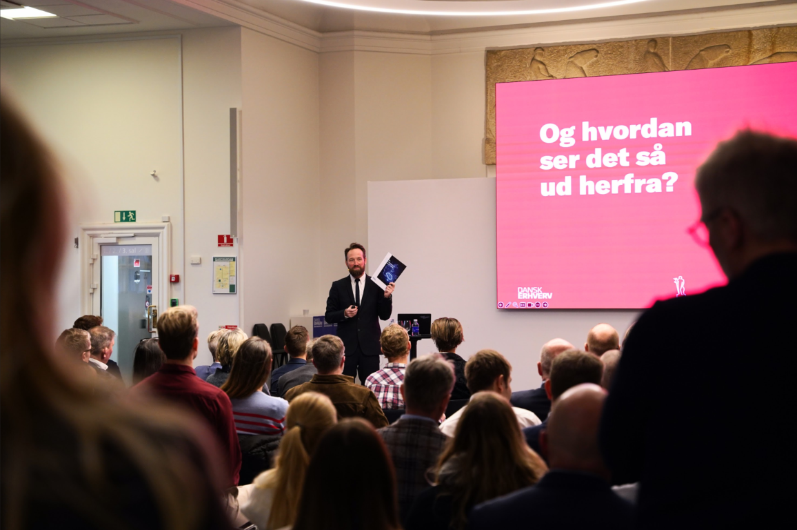 Kasper Lynge praesenterer analysen