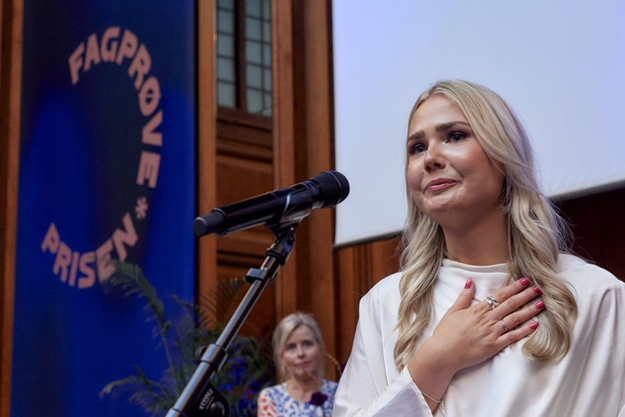 Anne Mette modtager Fagprøveprisen 2025