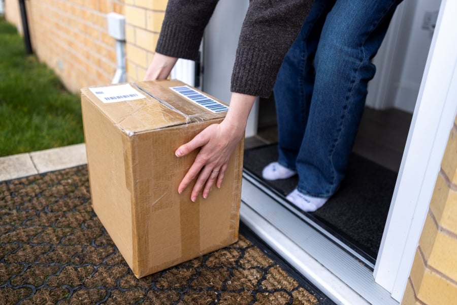 levering af pakker