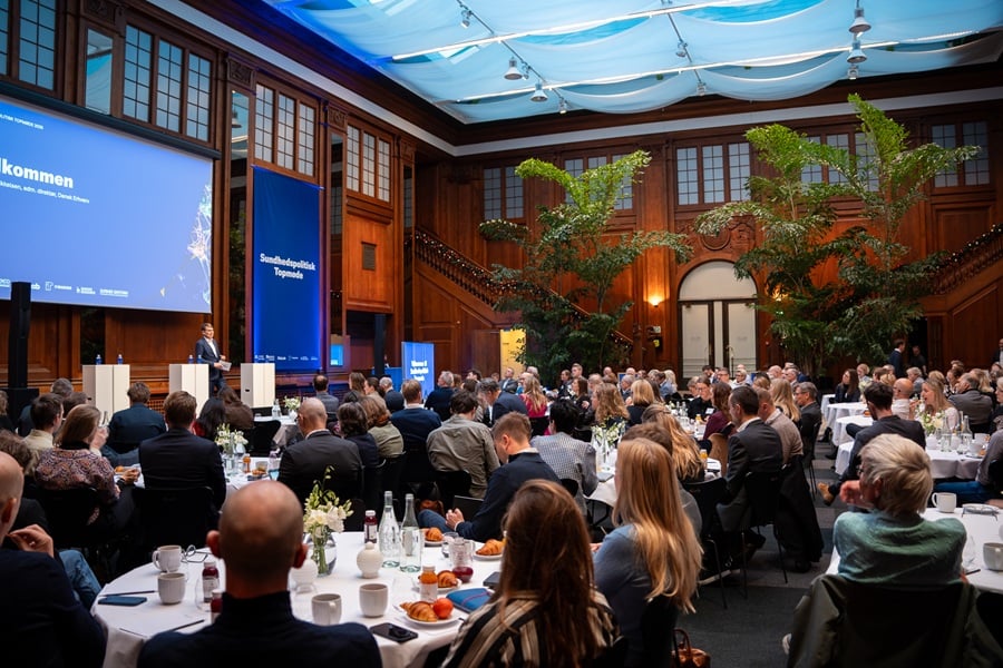 Billede fra salen til Sundhedspolitisk Topmøde 2025