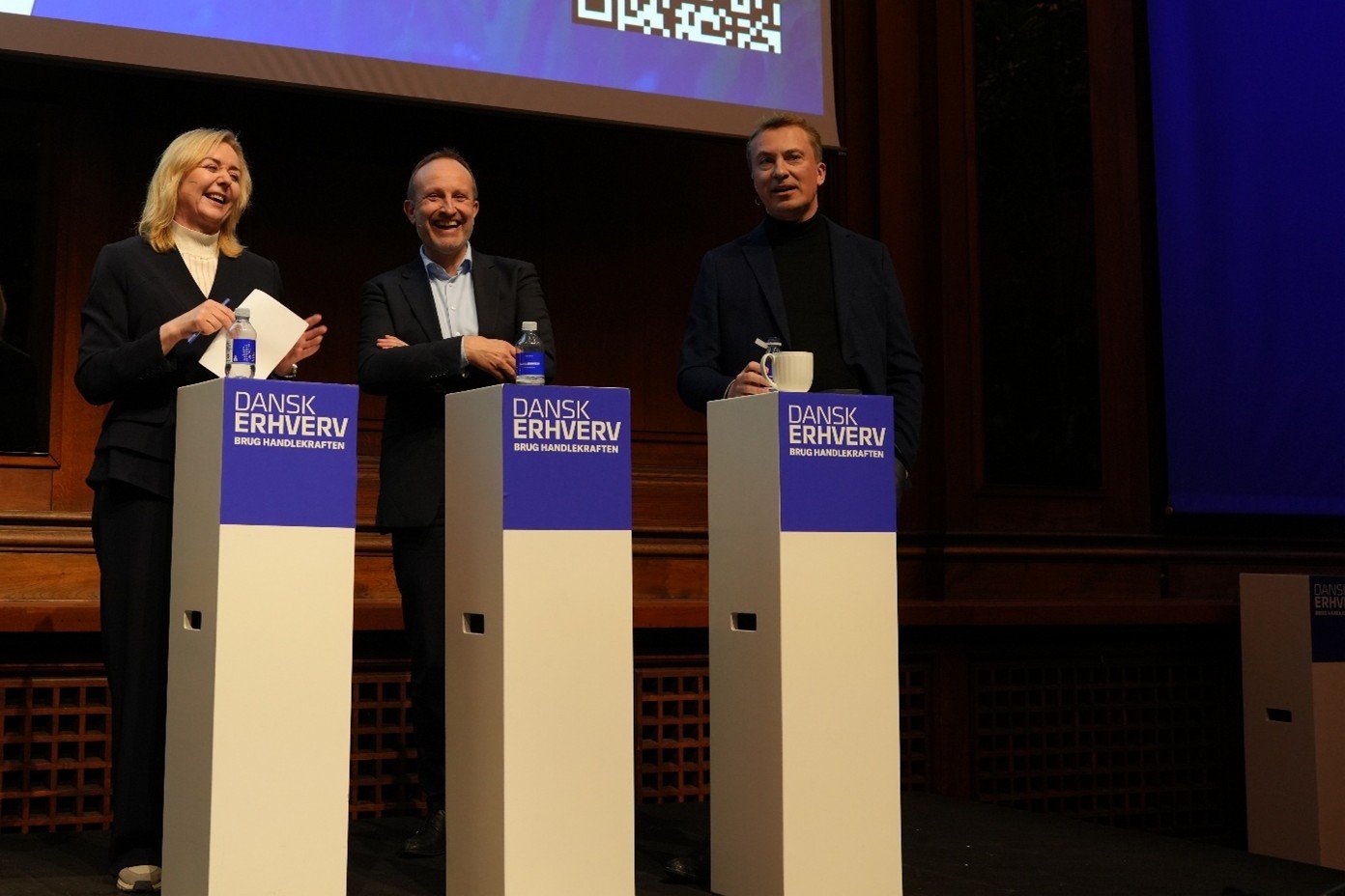 Billede af Mona Juul (K), Martin Lidegaard (R), og Morten Messerschmidt (DF) 