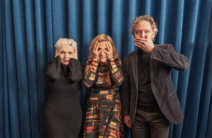 deltagerne i studiet