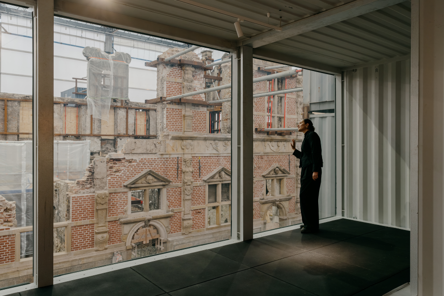 Billede af B&oslash;rsens nye bes&oslash;gscenter