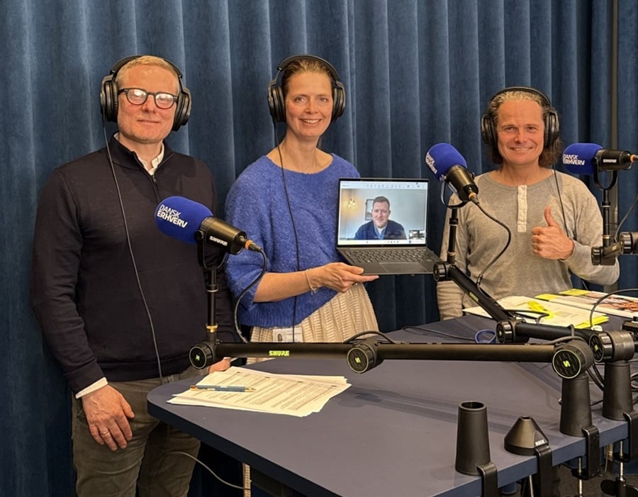 lyt med til podcasten fra Dansk Erhverv
