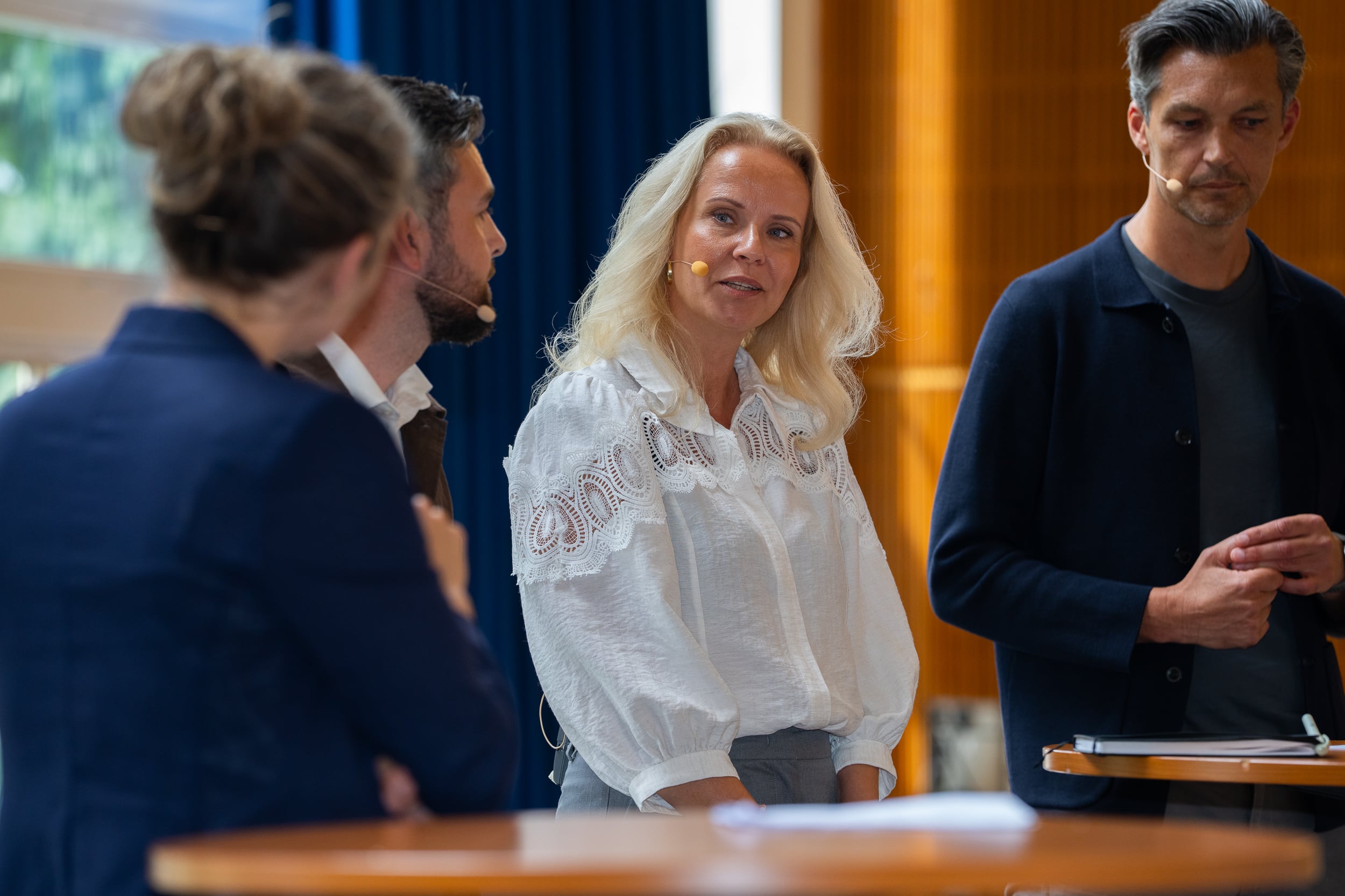 Tre af jurymedlemmerne