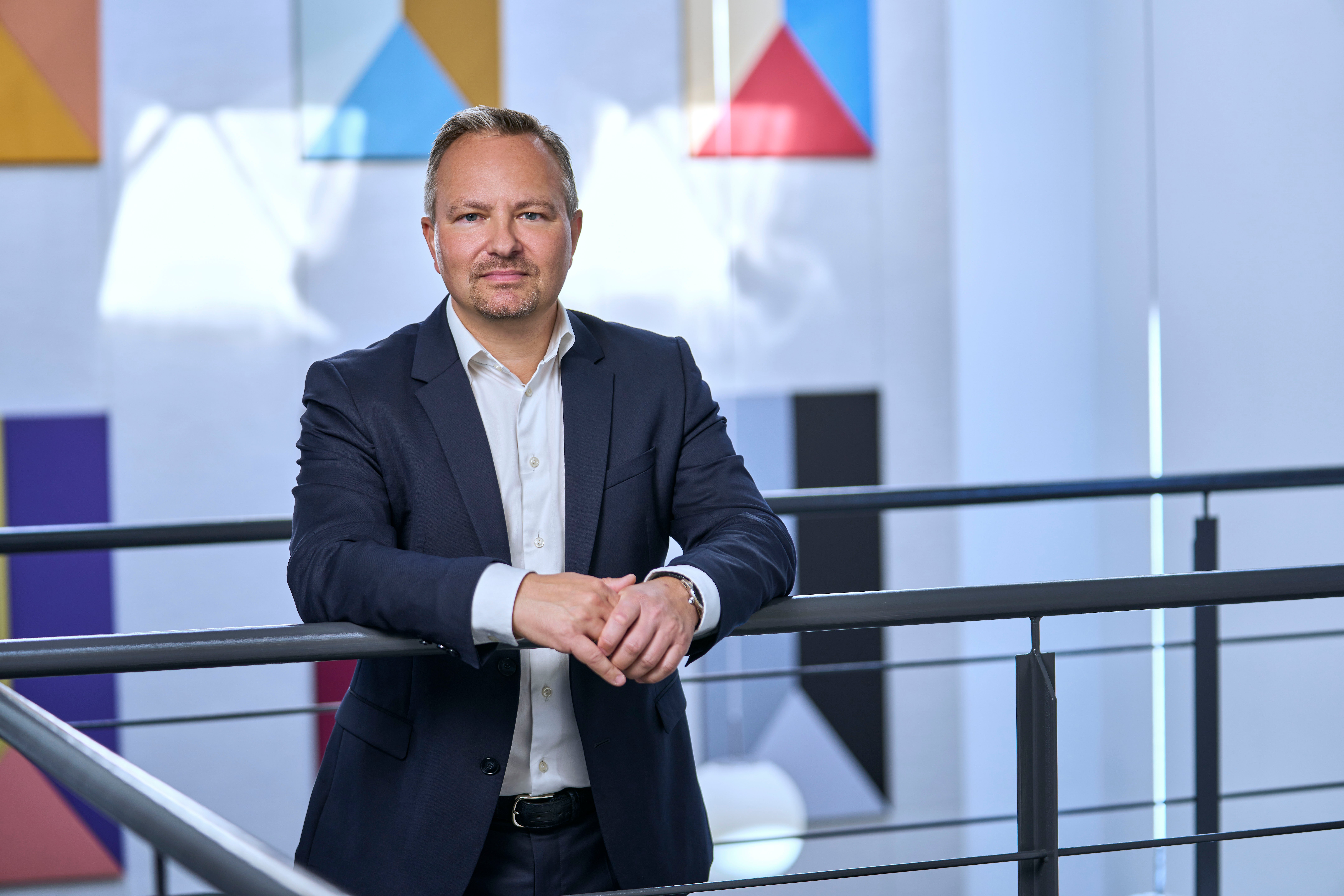 Portr&aelig;t af Beierholms adm. direkt&oslash;r og partner S&oslash;ren V. Pedersen